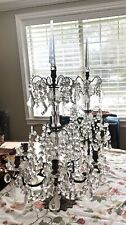 Pair antique crystal for sale  New Orleans