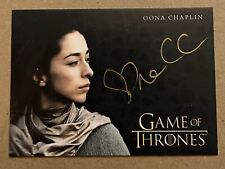 Usado, Game of Thrones Arts & Images caixa de arquivo exclusiva dourada autografada Oona Chaplin JF comprar usado  Enviando para Brazil