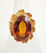 Bague 18k citrine d'occasion  Lorgues