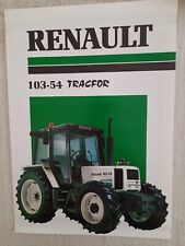 Renault prospectus tracteur d'occasion  Morlaix