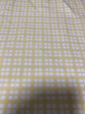 Yellow gingham curtain for sale  NEWCASTLE UPON TYNE