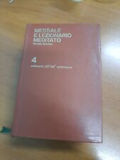 Messale lezionario meditato usato  Napoli