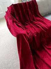 red velvet curtains for sale  HOVE
