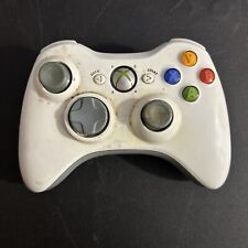 Controle sem fio oficial original do fabricante Microsoft Xbox 360 branco não testado comprar usado  Enviando para Brazil