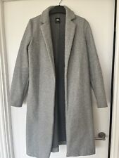 Grey zara coat for sale  LONDON