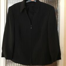 Smart black pinstripe for sale  PORT TALBOT