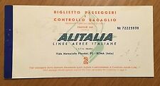 Alitalia biglietto vintage usato  Milano