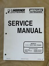 Mercury Mariner 4 5 HP 102cc Sail Power Service Manual 90-17308-1 for sale  Shipping to South Africa