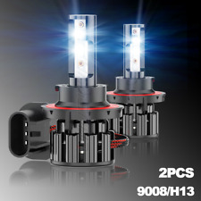 Usado, Kit de lâmpadas de farol alto/baixo 2 peças 9008 LED ajuste 6000K Nissan Sentra 2004-2012 comprar usado  Enviando para Brazil