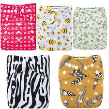 Alva baby. Birth to Potty washable nappies. Bamboo insert. UK for sale  Shipping to South Africa
