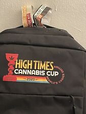 Usado, Mochila High Times 2020 Cannabis Cup USB | Nunca usada preta perfil fino comprar usado  Enviando para Brazil