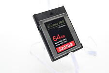 Cartão SanDisk 64GB Extreme Pro CFexpress tipo B #G291 comprar usado  Enviando para Brazil