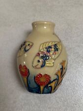 Moorcroft miniature vase for sale  WALTHAM CROSS