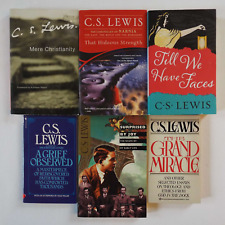 Lote 6 CS Lewis Livros Antigos Cristianismo Puro Até Termos Rostos Surpreendidos pela Alegria comprar usado  Enviando para Brazil