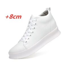 2022 Men's Casual Shoes Heightening Simple Pure Black Sneakers Fashion Shoes, used for sale  Shipping to South Africa