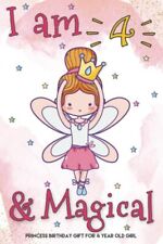 Presente de aniversário I Am 4 e princesa mágica para menina de 4 anos: 4ª princesa... comprar usado  Enviando para Brazil