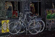 Poster amsterdam vélos d'occasion  Sèvres