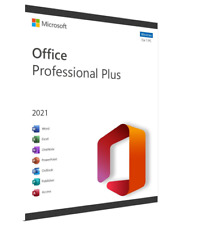 DVD de por vida de Microsoft Office 2021 Professional Plus para 1 PC con Windows segunda mano  Embacar hacia Argentina