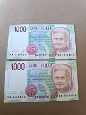 Consecutive 1000 lire usato  Catania