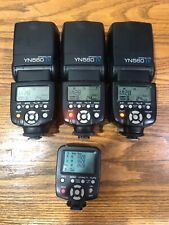 Yongnuo 560iv 3pc for sale  Los Angeles