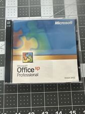 MICROSOFT OFFICE XP PROFESSIONAL 2002 w/ KEY 2-Disc MS Excel Word Outlook PP Etc for sale  Shipping to South Africa