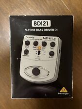 Behringer BDI21 V-Tone Bass Driver DI Box - Tested & Working, used for sale  Shipping to South Africa