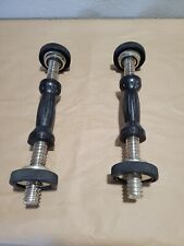 Hampton BEEFY BAR dumbell handles Snug-Grip For 1" Weights Rubber Standard Size for sale  Shipping to South Africa