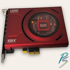Tarjeta de sonido Creative Sound Labs Blaster SBX Pro Studio SB1500 PCI Express segunda mano  Embacar hacia Mexico