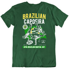 Camiseta capoeira brasileira arte marcial, jogo, dança, acrobacias, música nova comprar usado  Enviando para Brazil