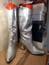 Womens silver cowboy for sale  LEAMINGTON SPA