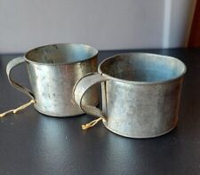 Antique tin cup d'occasion  Expédié en Belgium