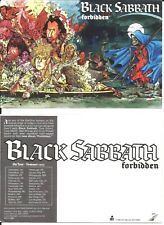 BLACK SABBATH vintage 1998 TOUR PROMO vinil adesivo decalque 6x4 para CD proibido  comprar usado  Enviando para Brazil