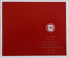 Fiat 500 brochure d'occasion  Expédié en Belgium