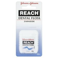 REACH Dental Floss | Johnson & Johnson | OG Packaging | 50M | Unflavored & Waxed for sale  Shipping to South Africa