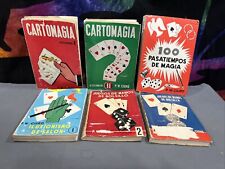 Lote de Libros P. W. Ciuró De Colección Pasatiempos De Magia Cartomagia Juegos De Manos De segunda mano  Embacar hacia Argentina