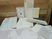 Vintage nautical charts for sale  Norwich
