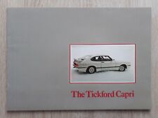 Ford capri tickford for sale  BOURNE