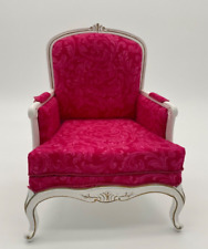 Bespaq 1:6 Scale JBM Louis XVI Upholstered Chair Fuscia, used for sale  Shipping to South Africa