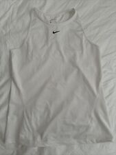 Nike White Women’s Gym Top Size M for sale  Shipping to South Africa