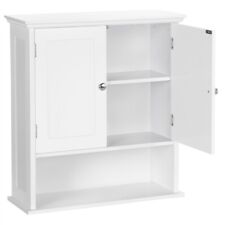 Used, Wall Mounted Cabinet with Adjustable Shelf and 2 Door for Bathroom Kitchen, Used for sale  USA