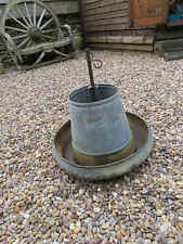 Vintage galvanized chicken for sale  SETTLE