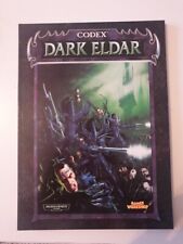 Dark eldar codex for sale  WIRRAL