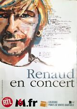 Renaud concert 40x60cm d'occasion  France