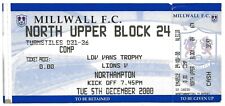 Millwall northampton town for sale  KETTERING