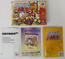 Paper Mario (Nintendo 64, 2001) - CAIXA / MANUAL / SOMENTE INSERÇÕES - N64, usado comprar usado  Enviando para Brazil