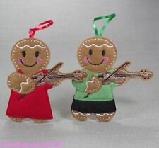Violinist musician gingerbread for sale  CREWE