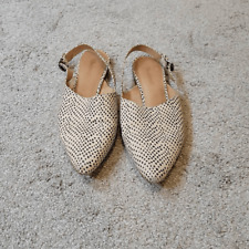 Madewell slingback flat for sale  Shipping to Ireland