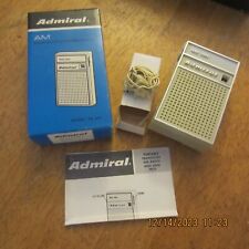 Admiral transistor radio for sale  Greeley