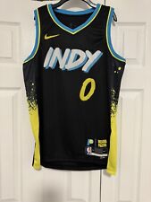 Camiseta preta Tyrese Haliburton Indiana Pacers Indy City comprar usado  Enviando para Brazil
