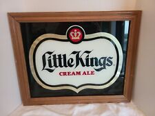 Used, "Little Kings Cream Ale" 20.5" x 17"; BAR MIRROR ADVERTISING;SCHOENLING BREWERY for sale  Shipping to South Africa